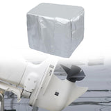 Maxbell Boat Motor Covers Waterproof Dustproof Oxford Fabric Argent Engine Protector 175-250HP