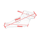 Maxbell Front Brake Pump Oil Cup Fixed Bracket Cover Assembly for Yamaha Yzf R6
