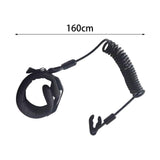 Maxbell Engine Stop Kill Safety Lanyard Tether Cord for Yamaha FX140 Waveraider Black