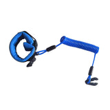 Maxbell Engine Stop Kill Safety Lanyard Tether Cord for Yamaha FX140 Waveraider Blue