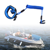 Maxbell Engine Stop Kill Safety Lanyard Tether Cord for Yamaha FX140 Waveraider Blue