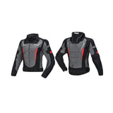 Maxbell Waterproof Motorcycle Jacket Pants Suit Motorbike Biker Riding Jacket Black  XXL