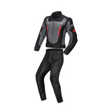 Maxbell Waterproof Motorcycle Jacket Pants Suit Motorbike Biker Riding Jacket Black  XXL