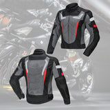 Maxbell Waterproof Motorcycle Jacket Pants Suit Motorbike Biker Riding Jacket Black  XXL