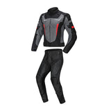 Maxbell Waterproof Motorcycle Jacket Pants Suit Motorbike Biker Riding Jacket Black  XXL