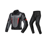 Maxbell Waterproof Motorcycle Jacket Pants Suit Motorbike Biker Riding Jacket Black  XXL