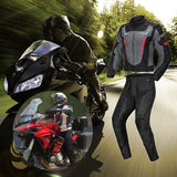 Maxbell Waterproof Motorcycle Jacket Pants Suit Motorbike Biker Riding Jacket Black  XXL