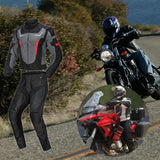 Maxbell Waterproof Motorcycle Jacket Pants Suit Motorbike Biker Riding Jacket Black  XXL