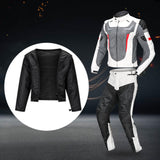 Maxbell Waterproof Motorcycle Jacket Pants Suit Motorbike Biker Riding Jacket White XXXL