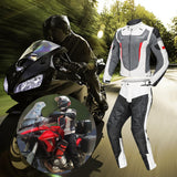 Maxbell Waterproof Motorcycle Jacket Pants Suit Motorbike Biker Riding Jacket White XXXL