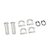 Maxbell Motorcycle Passenger Rear Foot Peg Bracket Mount Kits Foot Peg Clamp Support Black