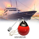 Maxbell Boat Fender Red Round Anchor Buoy for Speedboat Floating Platform Yacht A25