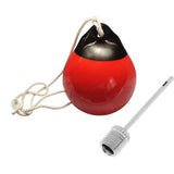 Maxbell Boat Fender Red Round Anchor Buoy for Speedboat Floating Platform Yacht A25