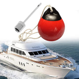 Maxbell Boat Fender Red Round Anchor Buoy for Speedboat Floating Platform Yacht A25