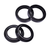 Maxbell 4Pcs Motorcycle Front Fork Damper Shock Oil Seal & Dust Seal for Suzuki