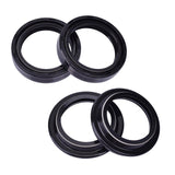 Maxbell 4Pcs Motorcycle Front Fork Damper Shock Oil Seal & Dust Seal for Suzuki