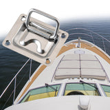 Maxbell Boat Pull Flush Lift Ring Hatch Pull Buckle Assembly Durable Flush Ring Pull