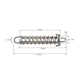 Maxbell Wind Rope Buckle Replaces Repair Hardware Professional Marine Yacht Hardware