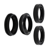 Maxbell 4Pcs Motorcycle Front Fork Damper Oil Seal and Dust Seal Durable 36x48x11mm