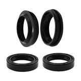 Maxbell 4Pcs Motorcycle Front Fork Damper Oil Seal and Dust Seal Durable 36x48x11mm