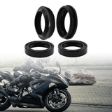 Maxbell 4Pcs Motorcycle Front Fork Damper Oil Seal and Dust Seal Durable 36x48x11mm
