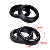 Maxbell Fork Oil Seal and Dust Seal Kit Assembly for Yamaha Yz250F Yz450F Yz125
