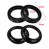 Maxbell 4x Front Fork Oil Seal & Dust Cover 39x52x11mm for Harley XL883N XL1200