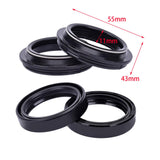 Maxbell Front Fork Damper Oil Seal and Dust Seal Kit for Honda CR125R 1994-1996