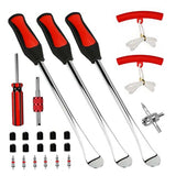 Maxbell Tire Levers Spoon Set Changer Removal Tool for Auto Car Tire Lawn Mower