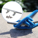 Maxbell Boat Dock Cleat Durable Professional with 4 Installation Screws Marine Grade 4inch