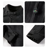 Maxbell Motorcycle Jacket Water Resistant for Motorbike Riding Men Women Summer Black S