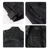 Maxbell Motorcycle Jacket Water Resistant for Motorbike Riding Men Women Summer Black S