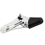 Maxbell Motorcycle Kickstand Pad Support Side Stand Plate  for BMW R18 Argent