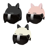 Maxbell Motorcycle Helmet with Visor Breathable Comfortable to Wear Motorbike Helmet Black