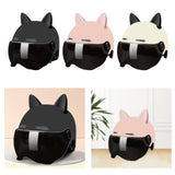 Maxbell Motorcycle Helmet with Visor Breathable Comfortable to Wear Motorbike Helmet Black