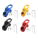 Maxbell Motorcycle Brake Master Cylinder Bracket Durable Holder Carry for Honda Black