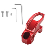 Maxbell Motorcycle Brake Master Cylinder Bracket Durable Holder Carry for Honda Red
