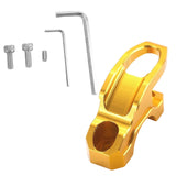 Maxbell Motorcycle Brake Master Cylinder Bracket Durable Holder Carry for Honda Aureate