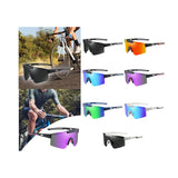 Maxbell Sport Polarized Sunglasses Cycling Glasses for Running Climbing Cycling Black