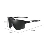 Maxbell Sport Polarized Sunglasses Cycling Glasses for Running Climbing Cycling Black