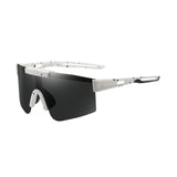 Maxbell Sport Polarized Sunglasses Cycling Glasses for Running Climbing Cycling White Black
