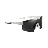 Maxbell Sport Polarized Sunglasses Cycling Glasses for Running Climbing Cycling White Black