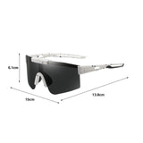 Maxbell Sport Polarized Sunglasses Cycling Glasses for Running Climbing Cycling White Black