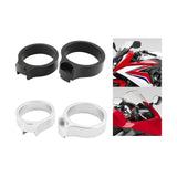 Maxbell 2x Motorcycle Handlebar Risers Assembly for Honda VFR800 43mm CBR1100XX Black