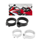 Maxbell 2x Motorcycle Handlebar Risers Assembly for Honda VFR800 43mm CBR1100XX Black