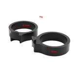 Maxbell 2x Motorcycle Handlebar Risers Assembly for Honda VFR800 43mm CBR1100XX Black