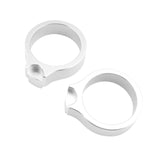 Maxbell 2x Motorcycle Handlebar Risers Assembly for Honda VFR800 43mm CBR1100XX silver