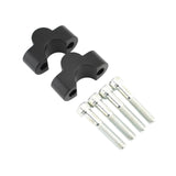 Maxbell 2 Pieces Motorcycle Handlebar Riser Clamp for Honda CB1100 RS CB1100 EX Black