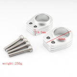 Maxbell Handlebar Riser 19.5mm Sturdy for Kawasaki Zzr 1200 Fashionable Compact