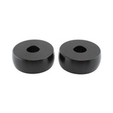 Maxbell 2Pcs Motorcycle Handlebar Risers for Harley Davidson Fxdl Dyna Lowrider Black